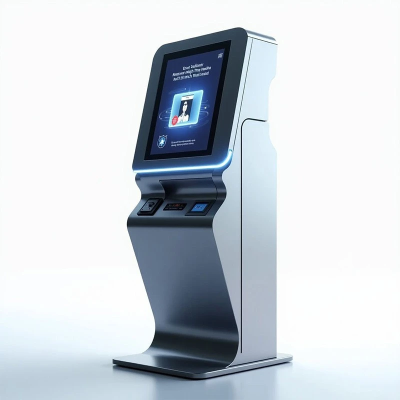 Yɛrɛ-baara Ticketing Interactive Kiosk Display